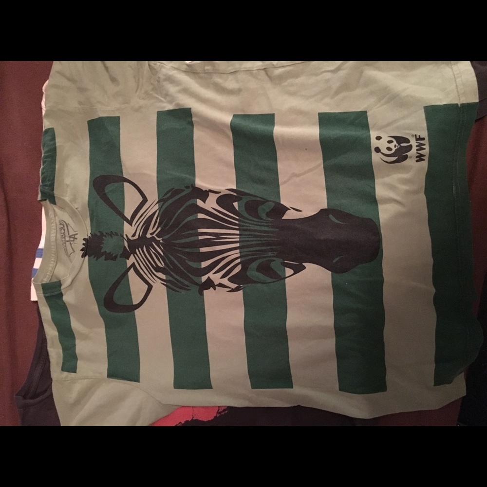 WWF skateboarding short sleeve new